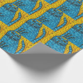 青猫の包装紙 ラッピングペーパー (角)