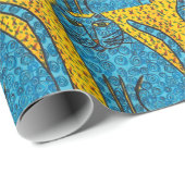 青猫の包装紙 ラッピングペーパー (ロールコーナー)