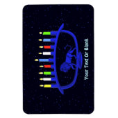 青獅子メノーラー マグネット (縦)