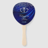 青王室のいダイヤモンド/ハート結婚ズ ハンドファン (正面)