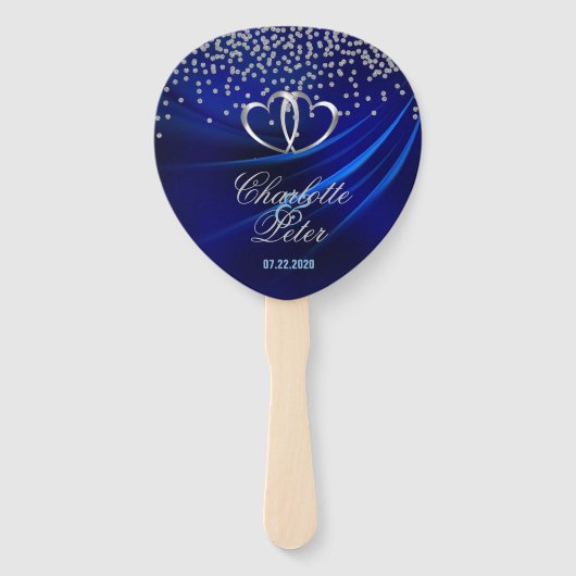 青王室のいダイヤモンド/ハート結婚ズ ハンドファン (正面)