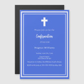 青王室のい少年の確認 マグネット招待状 (正面/裏面)