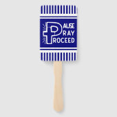 青王室のい祈中断 ハンドファン (裏面)