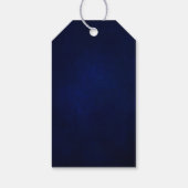 青王室のい素朴ひまモダンの結婚歓迎 ギフトタグ (裏面)