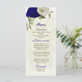 青王室のとベージュの花結婚植物学 メニュー (スタンド正面)