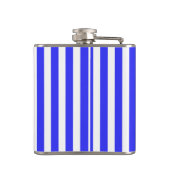 青王室のと白のキャンディストライプ フラスク (裏面)