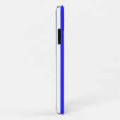 青王室のと白のキャンディストライプ Case-Mate iPhoneケース (裏面/右)