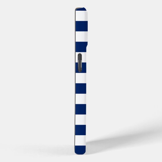 青王室のと白のストライプ Case-Mate iPhoneケース (裏面 / 右)