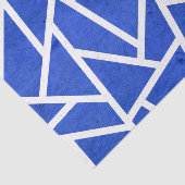 青王室のと白のモザイク模様 薄葉紙 (詳細)