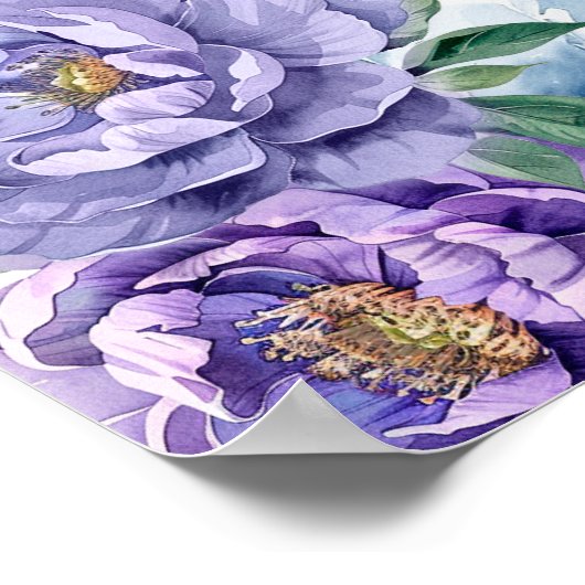 青王室のと紫の双子キンセアニェラ ポスター (角)