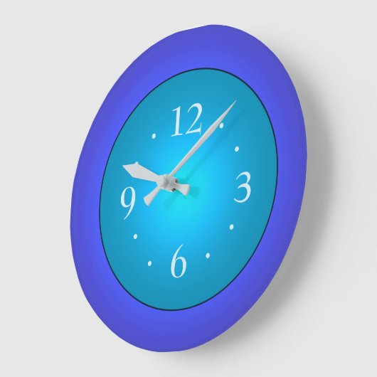 青王室のと緑アクアセンターの壁時計 ラージ壁時計 (傾斜)