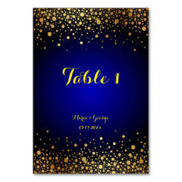 青王室のと金ゴールド人気があるのテー結婚ブル番号 テーブルナンバー