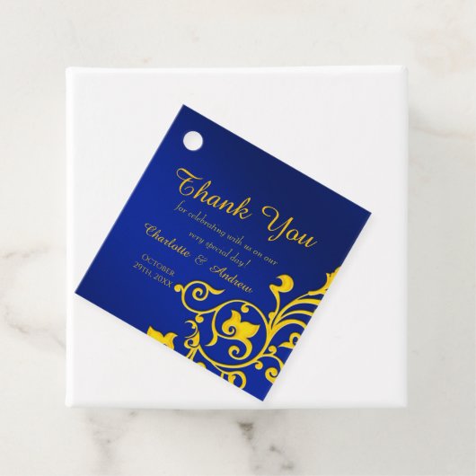 青王室のと金ゴールド結婚の フェイバータグ (インサイチュ)