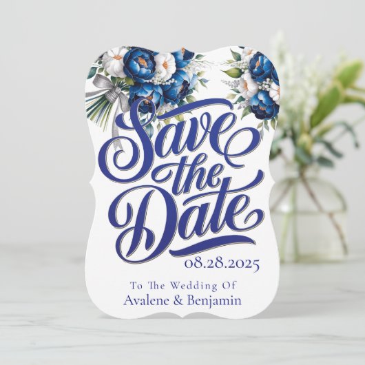 青王室のと銀の牡丹は日付カードを保存 (スタンド正面)