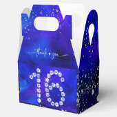 青王室のと銀の甘い16装飾 フェイバーボックス (オープン)