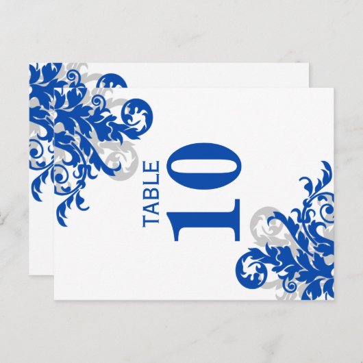 青王室のと銀の興行表の番号 ポストカード (正面/裏面)