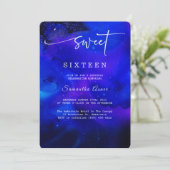 青王室のと銀のSweet sixteen 招待状 (スタンド正面)