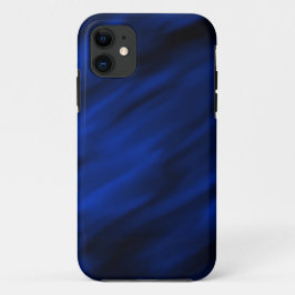 青王室のと黒の抽象芸術 | Zazzle_Growstore iPhone 11 ケース