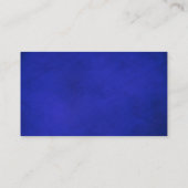 青王室のと黒の背景 名刺 (裏面)