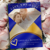 青王室のの結婚リングや輪写真を保存 招待状