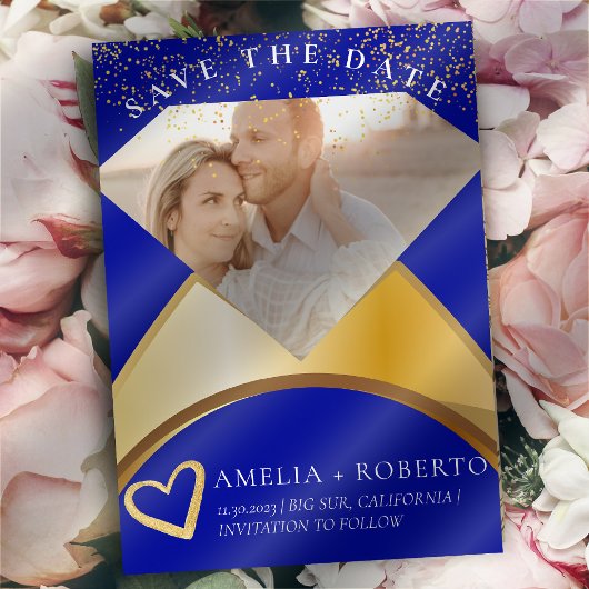 青王室のの結婚リングや輪写真を保存 招待状