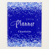 青王室のグリッター名アポイントメント2023 プランナー手帳 (正面)