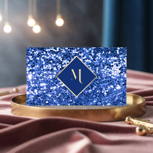 青王室のグリッター幾何学的金ゴールドフレスタイリッシューム 名刺