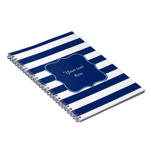 青王室のストライプの ノートブック (右側)