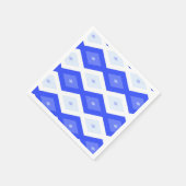 青王室のダイヤ スタンダードカクテルナプキン (角)