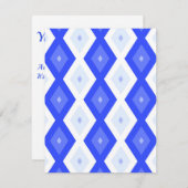 青王室のダイヤ 出欠カード (正面/裏面)