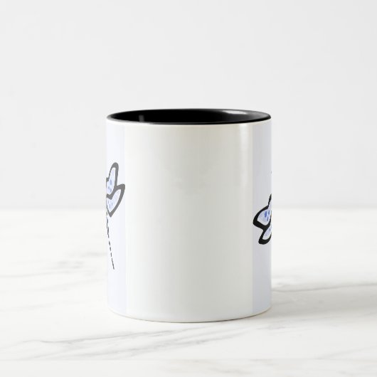 青王室のトンボ ツートーンマグカップ (中央)