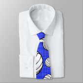 青王室のバレーボールのパターン ネクタイ (タイ)