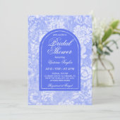 青王室のフローラビクトリアンブライダルシャワー 招待状 (スタンド正面)