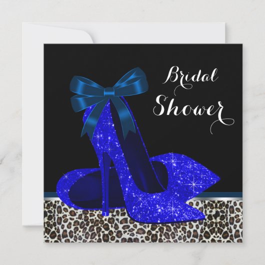 青王室のブライダルシャワー 招待状 (正面)