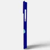 青王室のライトブルー（昆虫）オオカバマダラ、モナーク蝶 Case-Mate iPhoneケース (裏面 / 左)