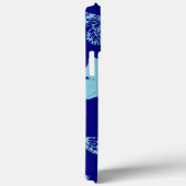 青王室のライトブルー（昆虫）オオカバマダラ、モナーク蝶 Case-Mate iPhoneケース (裏面 / 右)