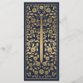 青王室の中世結婚刀フラットメニュー メニュー (裏面)