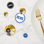 青王室の丸モダン写真卒業 コンフェッティ (グループ)