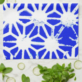 青王室の幾何模様 キッチンタオル (折り畳み)