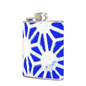 青王室の幾何模様 フラスク (左)