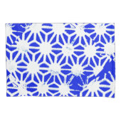 青王室の幾何模様 枕カバー (正面)