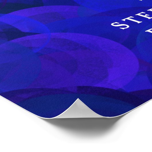 青王室の応援55年55誕生日 ポスター (角)