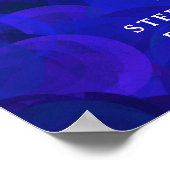 青王室の応援90年90誕生日 ポスター (角)