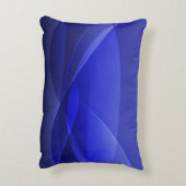 青王室の抽象芸術モダン背景デザイン アクセントクッション (裏面(縦))