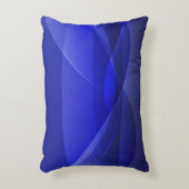 青王室の抽象芸術モダン背景デザイン アクセントクッション (正面(垂直))