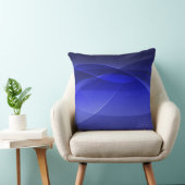 青王室の抽象芸術モダン背景デザイン クッション (椅子)