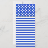 青王室の水玉模様とストライプ – モノグラムSTaylor (裏面)