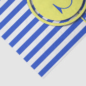 青王室の水玉模様とストライプ – モノグラムSTaylor 薄葉紙 (詳細)