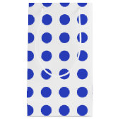 青王室の水玉模様 スモールペーパーバッグ (正面)