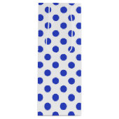 青王室の水玉模様 ワインギフトバッグ (正面)